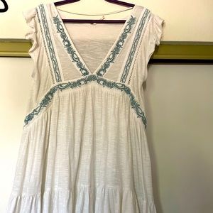 Free People T shirt mini dress